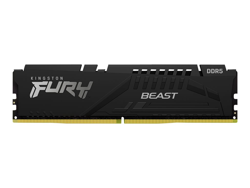 Kingston FURY Beast - DDR5 - Modul - 8 GB - DIMM 288-PIN - 5600 MHz / PC5-44800 - CL40 - 1.25 V - ungepuffert - on-die ECC